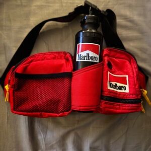 Marlboro Red and Black Key Card Holder